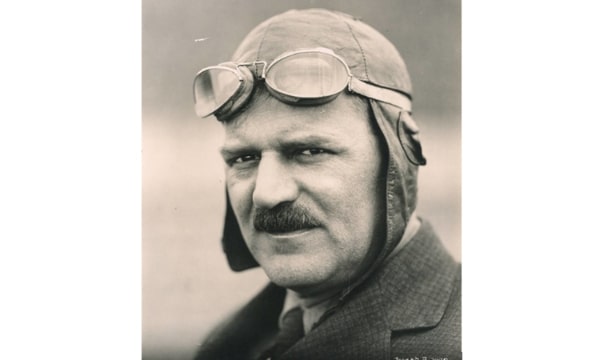 Photo: Louis Chevrolet, 4 July 1919, photographed by Marvin Dement Boland. Credit: Tacoma Public Library; Wikimedia Commons.