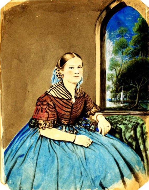 Illustration: Frances “Fannie” Teresa (Nickerson) Kingman. Credit: Nantucket Historical Association.