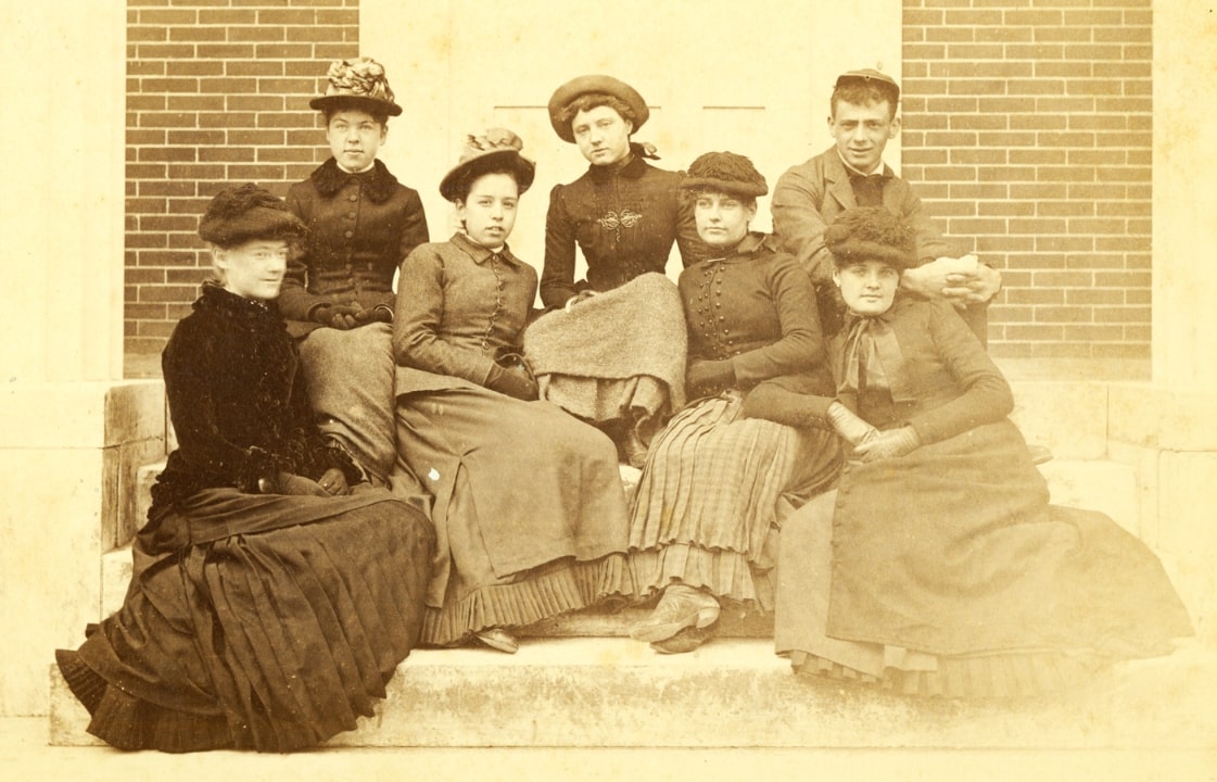 Photo: Coffin School students, 1886. Credit: Nantucket Historical Association.
