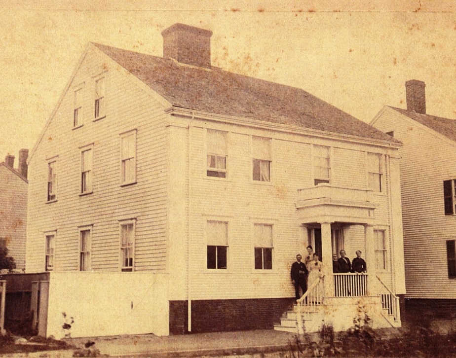Photo: Simpson House, Nantucket, Massachusetts, 12 August 1886. Credit: Nantucket Historical Association.