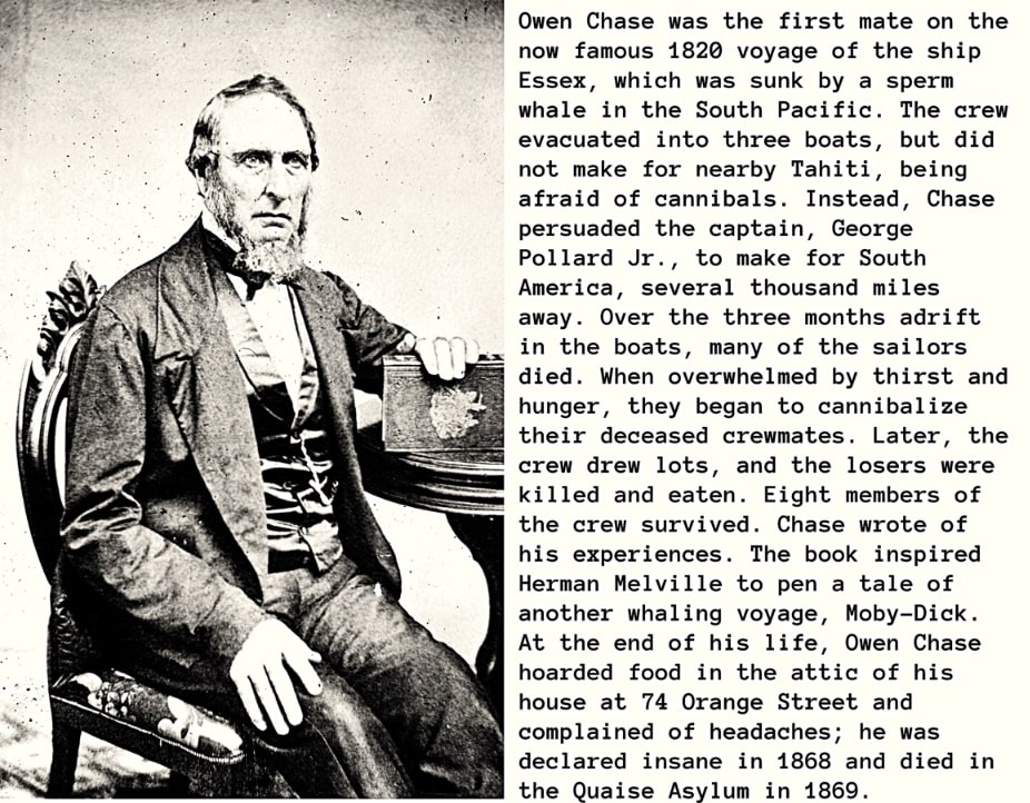 Photo: Captain Owen Chase. Credit: Nantucket Historical Association.