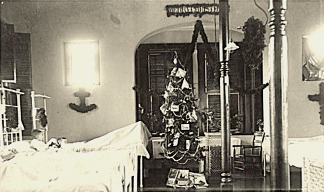 Photo: Bridgewater State Hospital children’s ward, Christmas 1905. Credit: Massachusetts Archives.