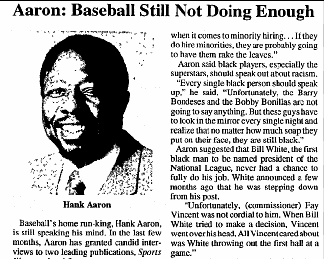 Remembering Hank Aaron - Garland Journal