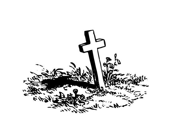 Illustration: a grave