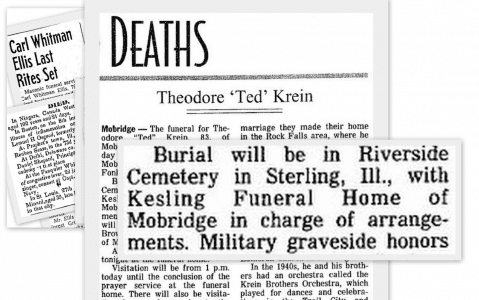 newspapers obituaries