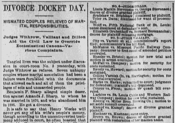 How to Find Your Ancestor’s Divorce Records in the Newspaper