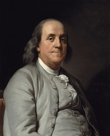 painting of Benjamin Franklin, by Joseph-Siffrein Duplessis