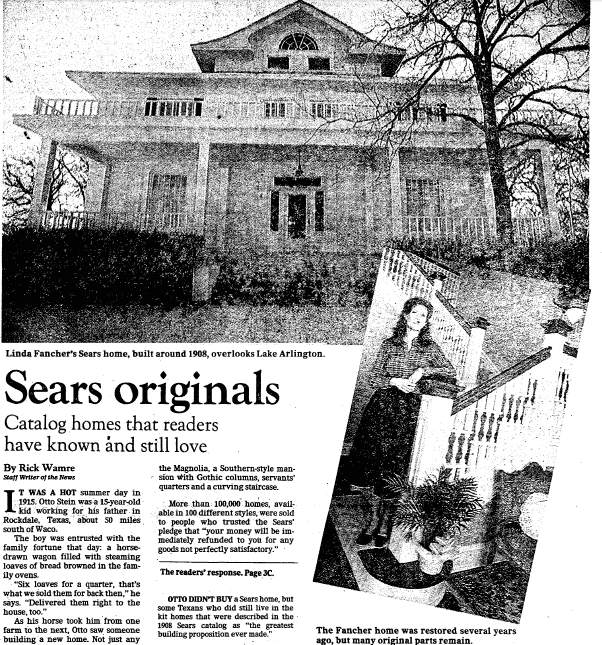 A Brief History of the Sears Catalog Home