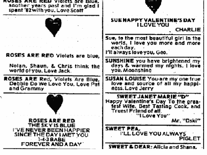 Ephemera of love: Treat that special someone to a vintage