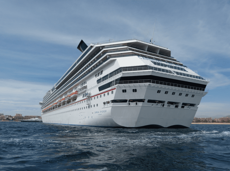 photo of a cruise ship