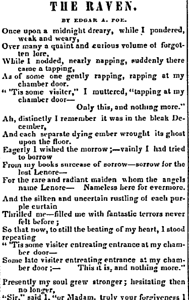 The Death of Edgar Allan Poe