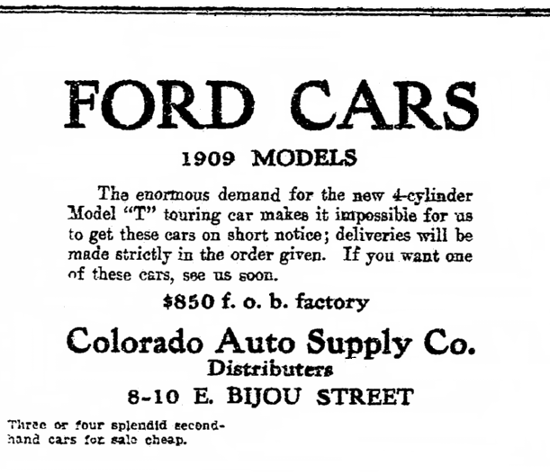 Invention henry ford 1908