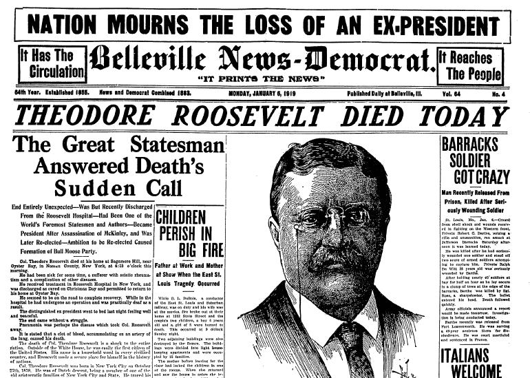 President theodore roosevelt   biography.com