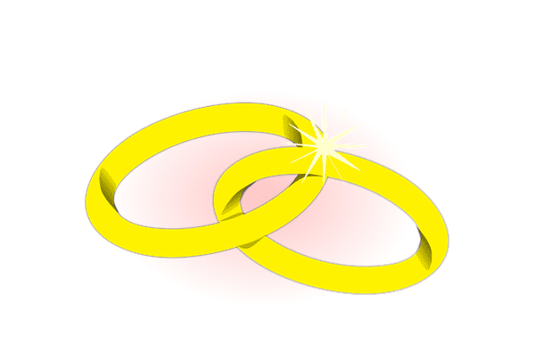 Illustration: wedding rings