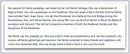 obituary for Patricia Sayward, Amesbury News newspaper article 17 March 2009