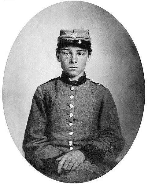 Photo: Confederate Pvt. Edwin Francis Jemison, 2nd Louisiana Infantry Regiment