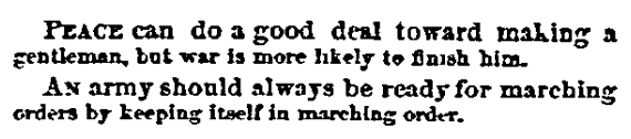 an article about jokes, New York Ledger newspaper article 14 June 1862