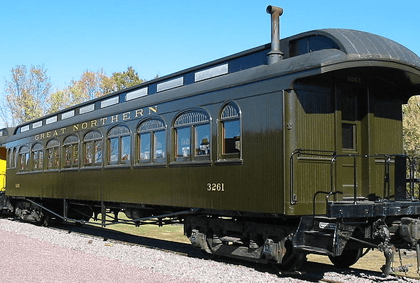Photo: 19th century passenger train. Credit: Sean Lamb; Wikimedia Commons.