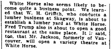 An article about Alaska, Seattle Daily Times newspaper article 4 August 1900