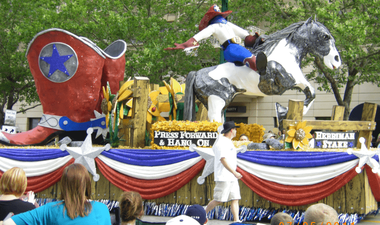 Photo: Pioneer Day parade, Salt Lake City, Utah, 2011