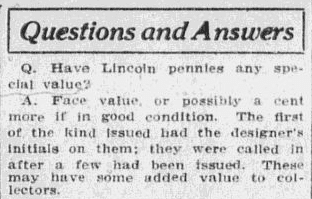 A "Questions and Answers" column, Anaconda Standard newspaper article 26 February 1916