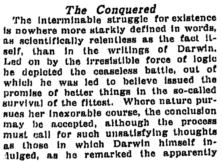 An article about the extinction of the passenger pigeon, Times-Picayune newspaper article 1 October 1914