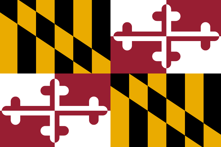 Illustration: Maryland state flag
