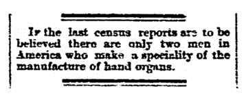 An article about the 1870 U.S. Census, San Diego Union newspaper article 21 July 1874