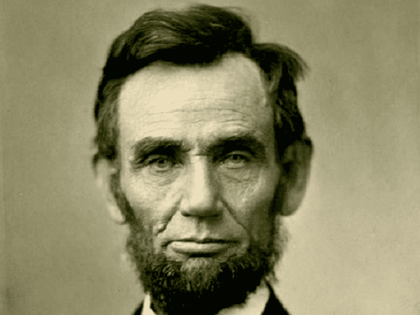 Photo: Abraham Lincoln, by Alexander Gardner, 8 November 1863. Credit: Mead Art Museum; Wikimedia Commons.oto: Abraham Lincoln, by Alexander Gardner, 8 November 1863. Credit: Mead Art Museum; Wikimedia Commons.