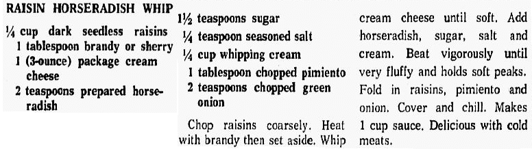 A taco recipe, Dallas Morning News newspaper article 6 May 1965