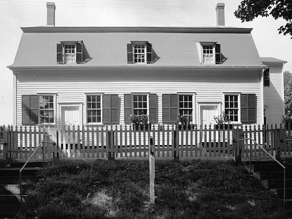 Photo: Meetinghouse, New Gloucester, Maine. Credit: Gerda Peterich; Library of Congress, Prints and Photographs Division.