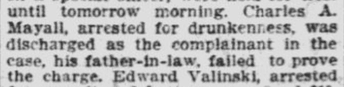 An article about Charles Mayall, Worcester Daily Spy newspaper article 11 July 1902