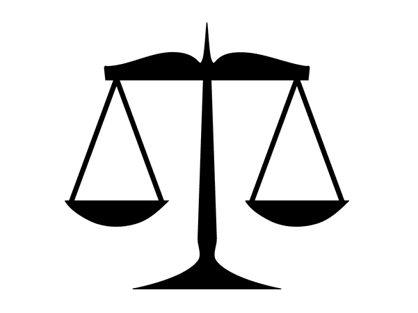 Illustration: the scales of justice