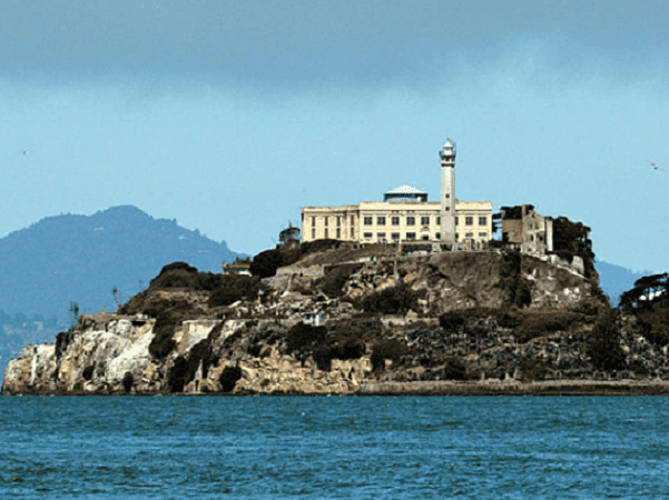 Photo: Alcatraz Island, San Francisco Bay, California. Credit: D Ramey Logan; Wikimedia Commons.