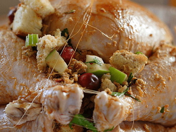 Photo: a stuffed turkey. Credit: Brian Teutsch; Wikimedia Commons.