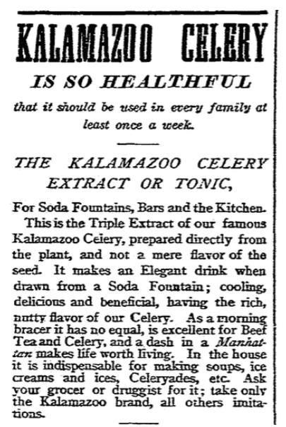 An ad for celery tonic, Boston Herald newspaper advertisement 26 March 1893