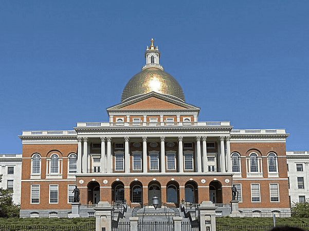 Photo: the Massachusetts State-house in Boston, Massachusetts. Credit: Fcb981; Wikimedia Commons.
