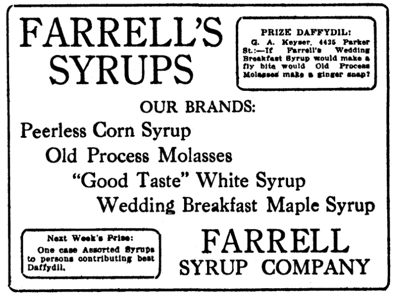 An article about jokes called "daffydils," Omaha Daily Bee newspaper article 31 December 1911