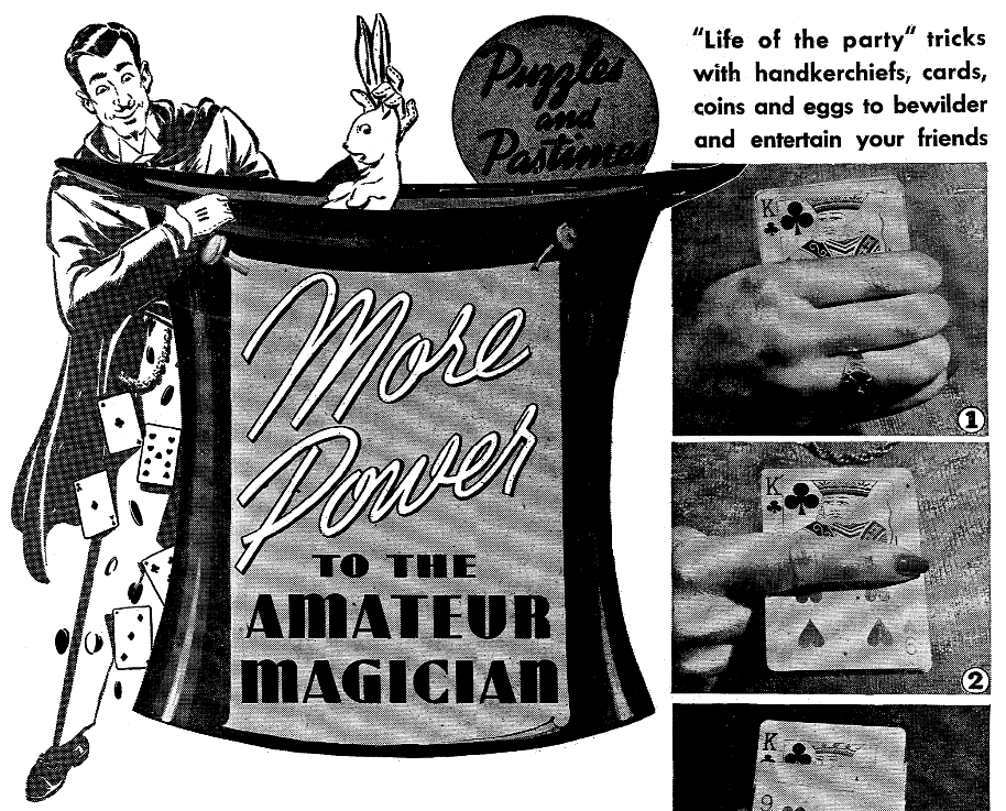 An article about magic tricks, 