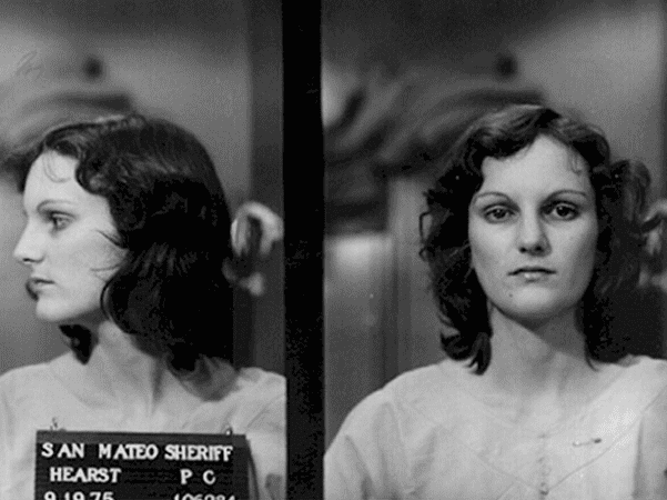 Photo: Patty Hearst arrest photo, 19 September 1975. Credit: Wikimedia Commons.