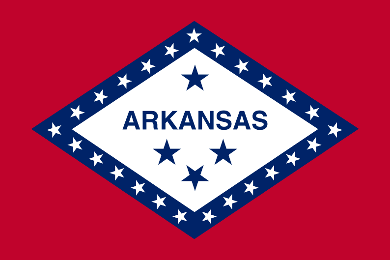 Illustration: Arkansas state flag