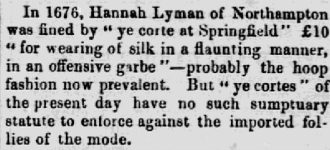 An article about Hannah Lyman, Lowell Daily Citizen and News newspaper article 5 June 1858