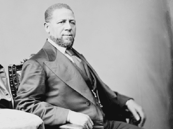 Photo: U.S. Senator Hiram Rhodes Revels of Mississippi. Credit: Library of Congress, Prints and Photographs Division.