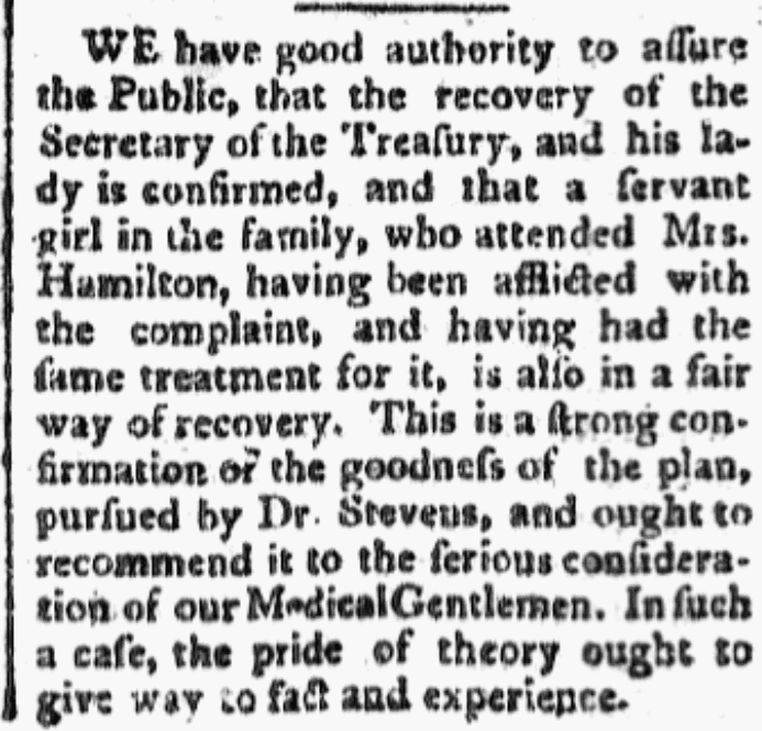 newspaper from 1793 philadelphia fever 1793 lucille cook