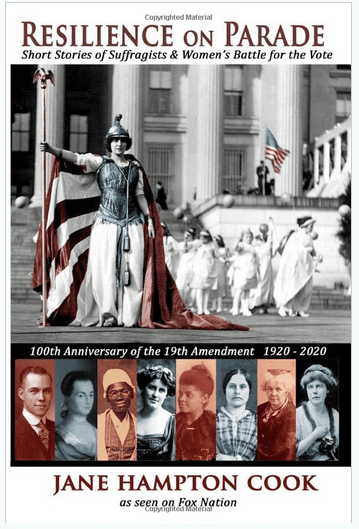 Photo: cover of “Resilience on Parade: Short Stories from Suffragists and Women’s Battle for the Vote.” 