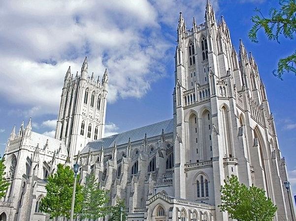 Washington National Cathedral is halfway restored, a decade after