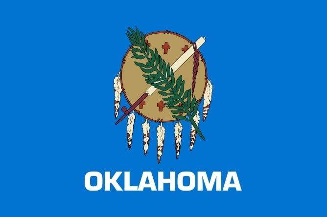 Illustration: Oklahoma state flag