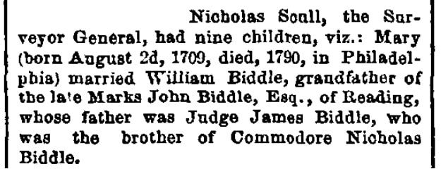 An article about the Scull family, Sunday Dispatch newspaper article 2 August 1874