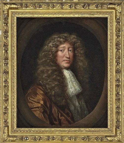 Illustration: Samuel More, (disputed) father of Richard More, Linley Hall, Shropshire, England