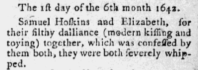 An article about Samuel Hotchkiss and Elizabeth Cleverly, Hampshire Herald newspaper article 7 December 1784